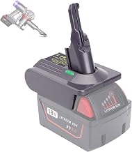 ELEFLY V8 Battery Adapter for V8 Animal V8 Absolute V8 Motorhead V8 Series Vacuum, Compatible with Milwaukee M18 18V Battery to Replacement for V8 Battery