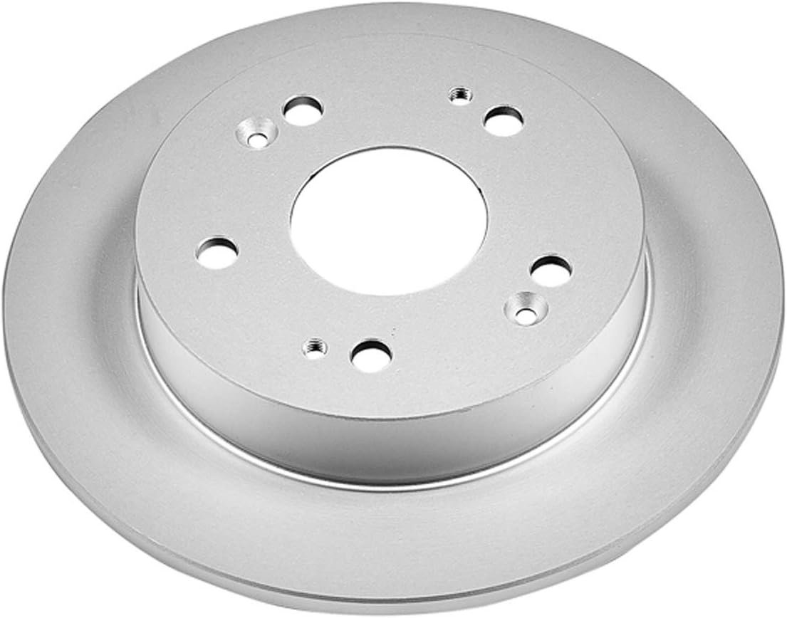 Power Stop JBR798EVC rear Evolution Genuine Geomet® Coated Brake Rotor For Acura CSX 2006-2011, Acura ILX 2013-2015, Honda Civic 2006-2015, Honda Prelude 1997-2001 [Model Specific]