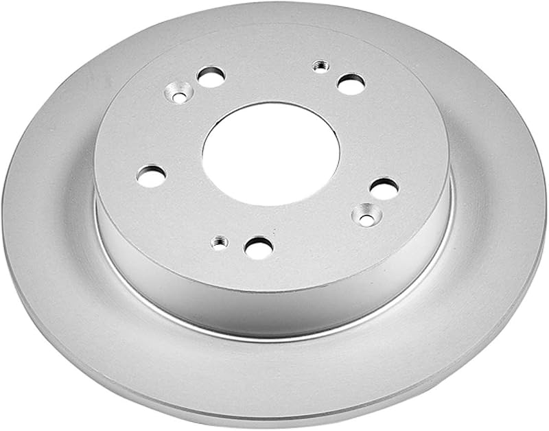 Disco de freio traseiro PowerStop Evolution JBR798EVC com revestimento Geomet® para Acura CSX, ILX, Honda Civic e Prelude – 1 unidade
