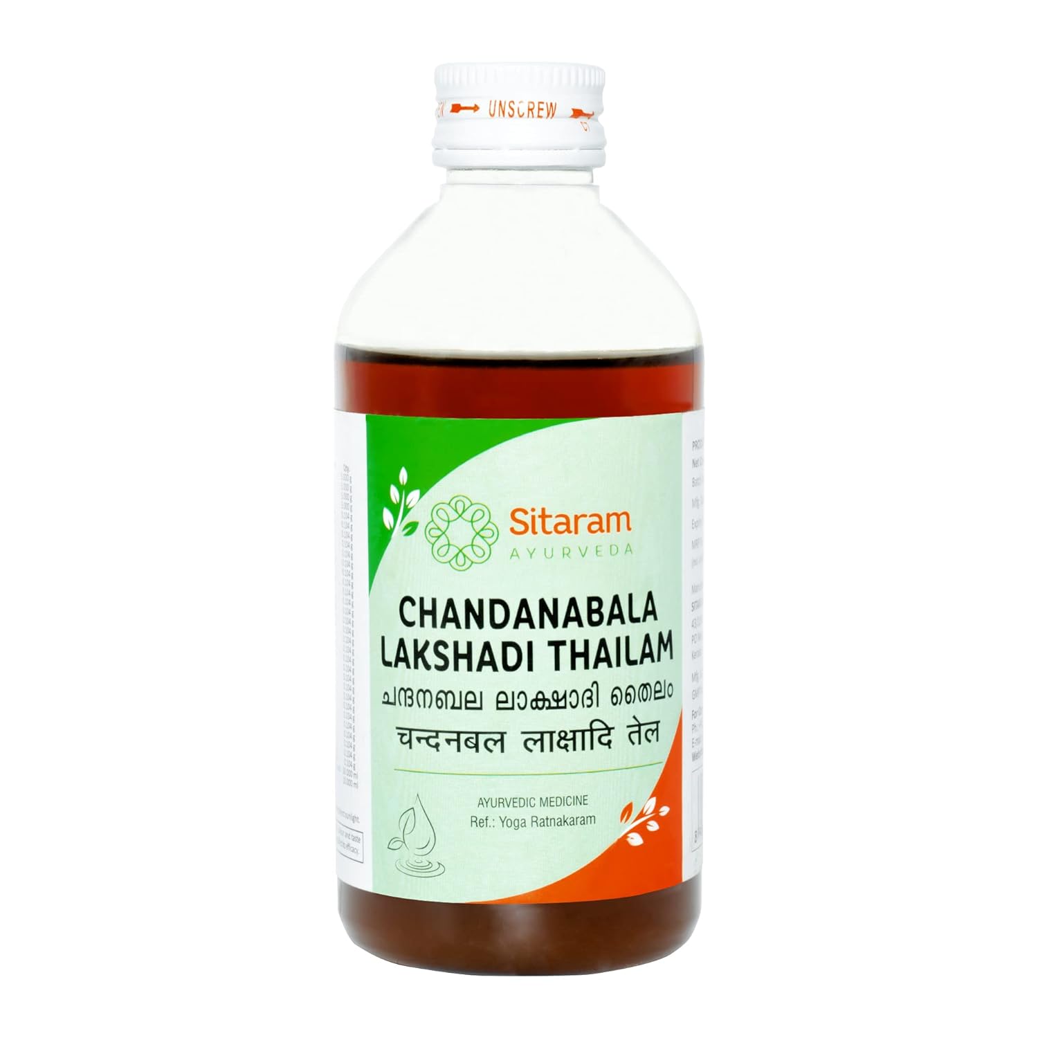Sitaram Ayurveda Chandanbala Lakshadi Thailam Chandanbala Lakshadi
