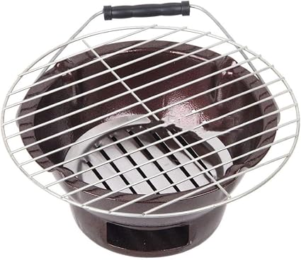Amazon.com: IMBM Grill – Horno de carbón vegetal para el hogar, estufa de  carbón, pequeña mesa para estufa pequeña, parrilla para sopa, olla  medicinal, barbacoa (color: oro) : Patio, Césped y Jardín