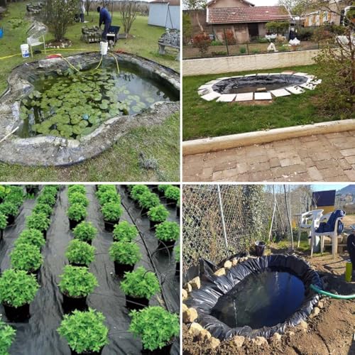 Bâche bassin à poissons extérieure imperméable grand réservoir - 7