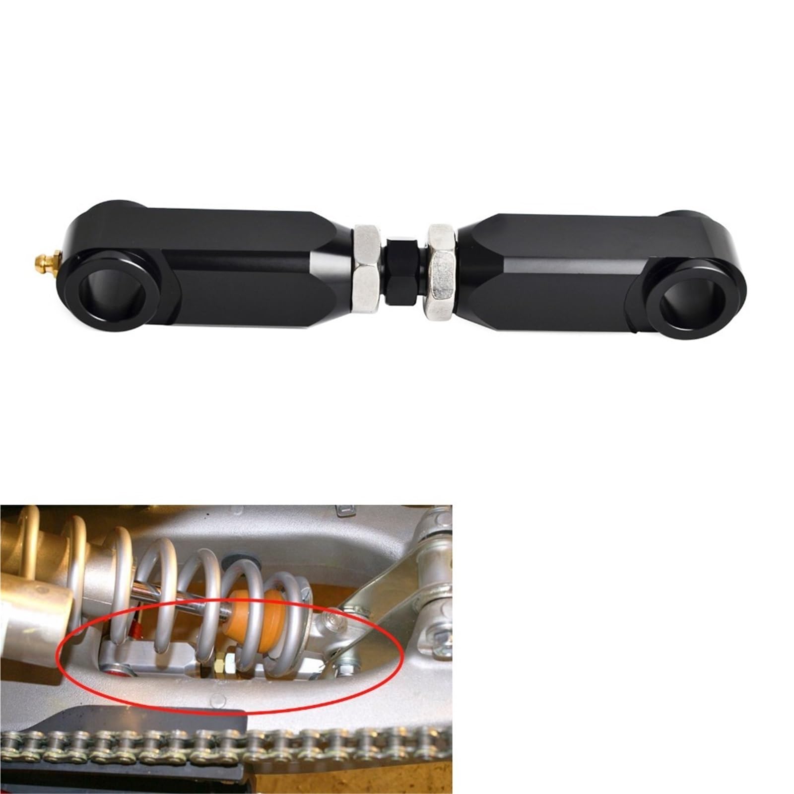 Kits d'abaissement Kit d'abaissement avant et arrière pour Yamaha Raptor 700R YFM700