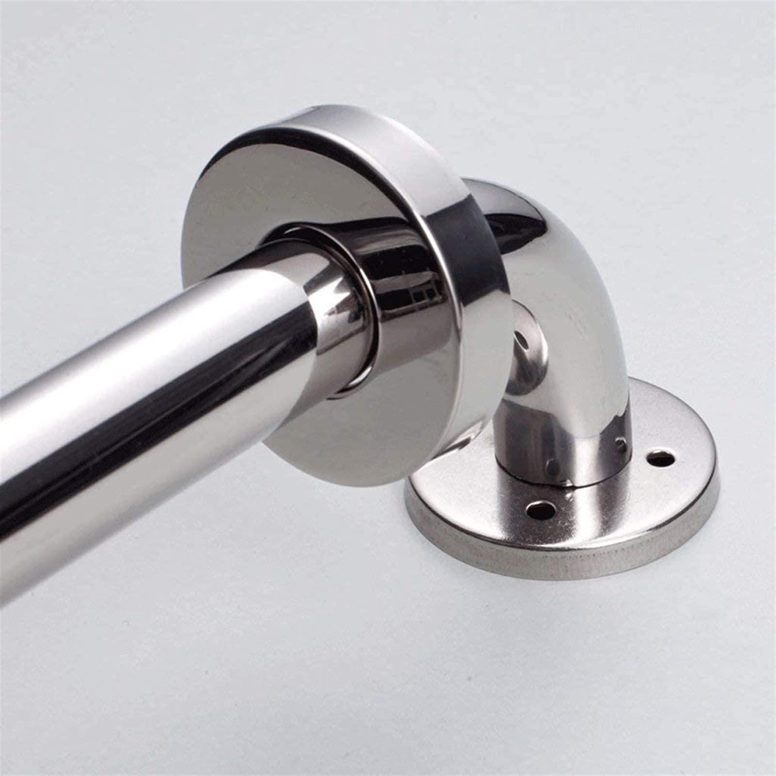Barra de Apoyo para baño, reposabrazos de Acero Inoxidable para bañera, asa Segura Antideslizante sin obstrucciones para Personas Mayores y discapacitadas (43,5 cm).