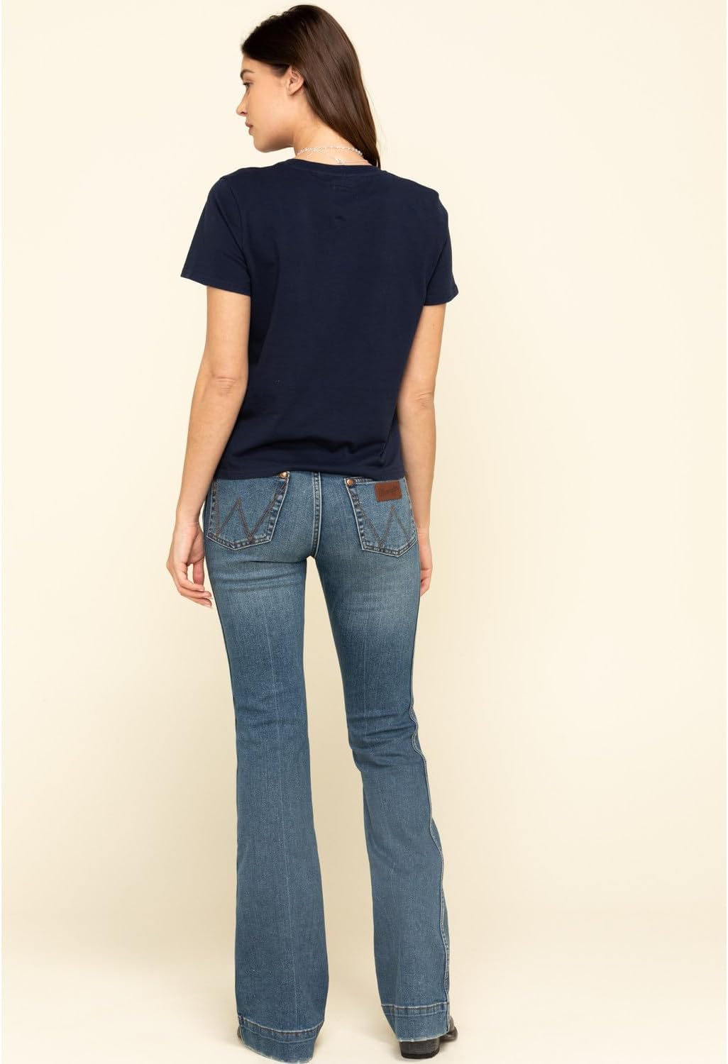 Wrangler Women's Retro Vintage Medium Shelby Trouser Jeans - 11MPESY 28W x 30L Blue - Image 5