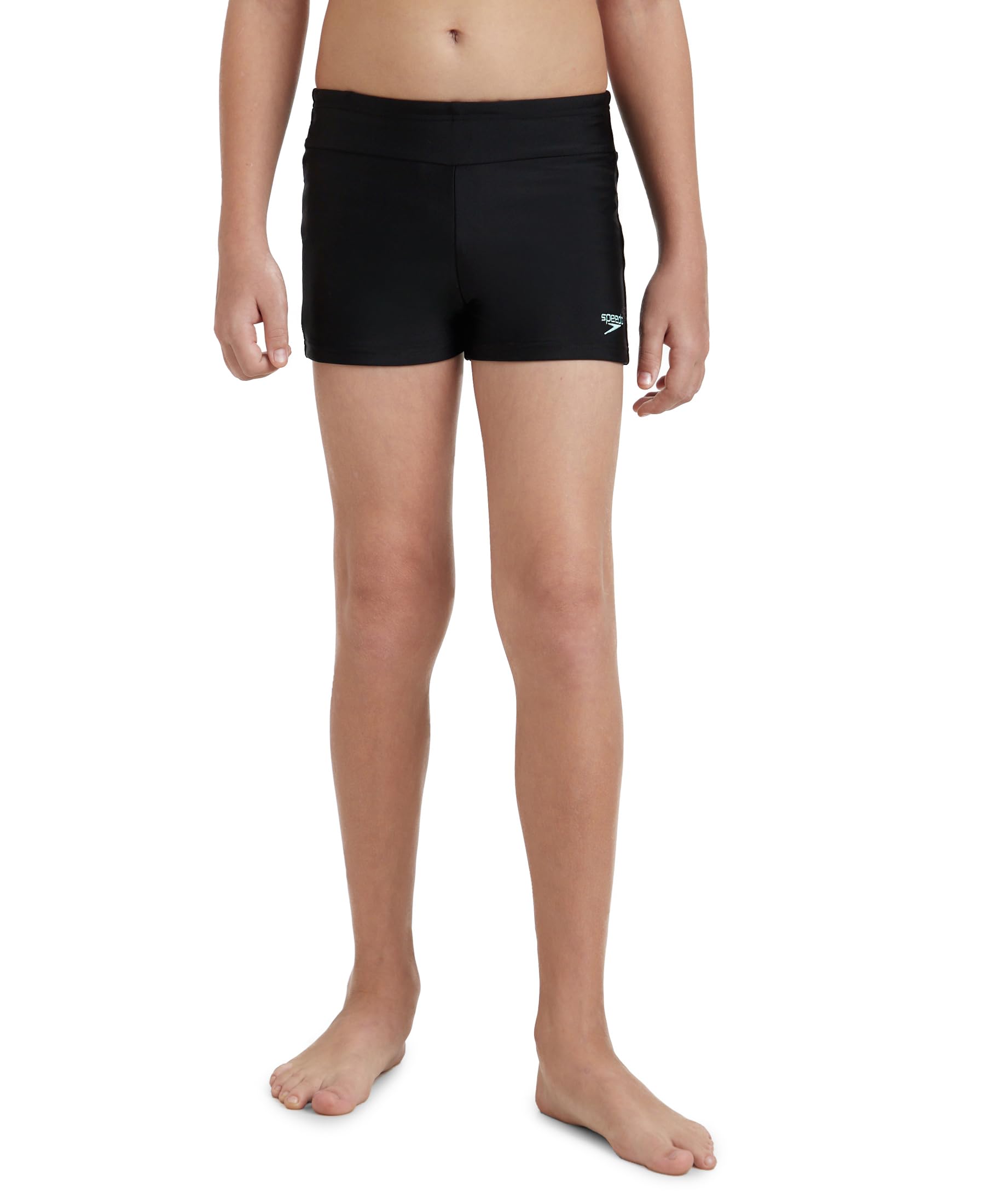 Speedo Boy's Endurance Essential Houston Aqushort | Chlorine Resistance | Shape Retention Fabric | UPF 40+ Sun Protection | Drawstring Waist | Wide Waistband-image-13
