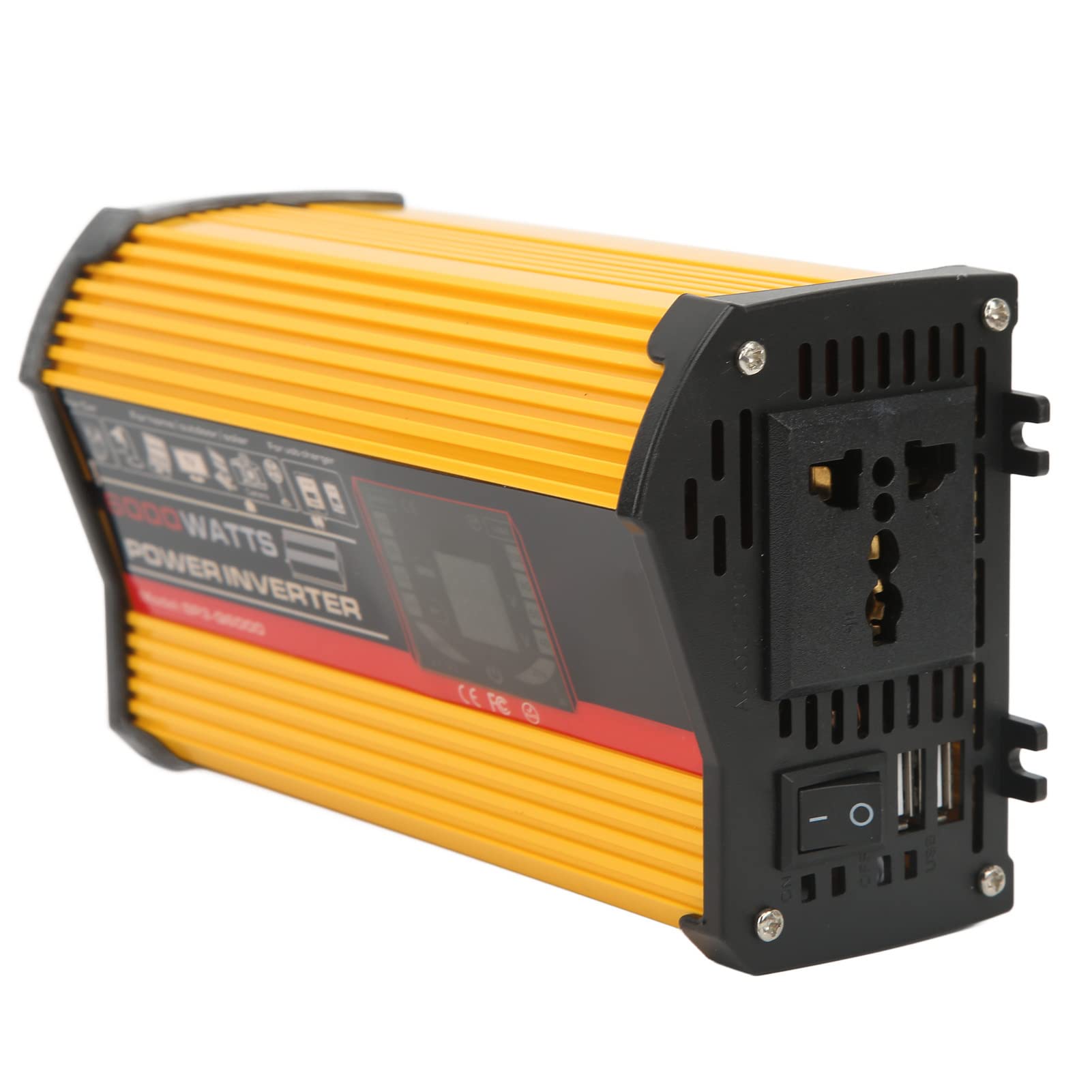 500W Dual USB Energooszczędny Combo System Falownika Słonecznego Zmodyfikowany Inwerter Falowy o Dużej Mocy Zestaw Paneli Słonecznych z Gniazdem Zapalniczki na Kemping