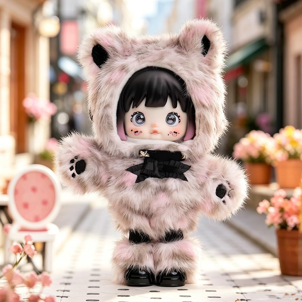 Serie Forest Country - Peluche con viso in vinile, confezione a (Whole Set) | sorpresa, action figure da collezione, ornamento, regalo