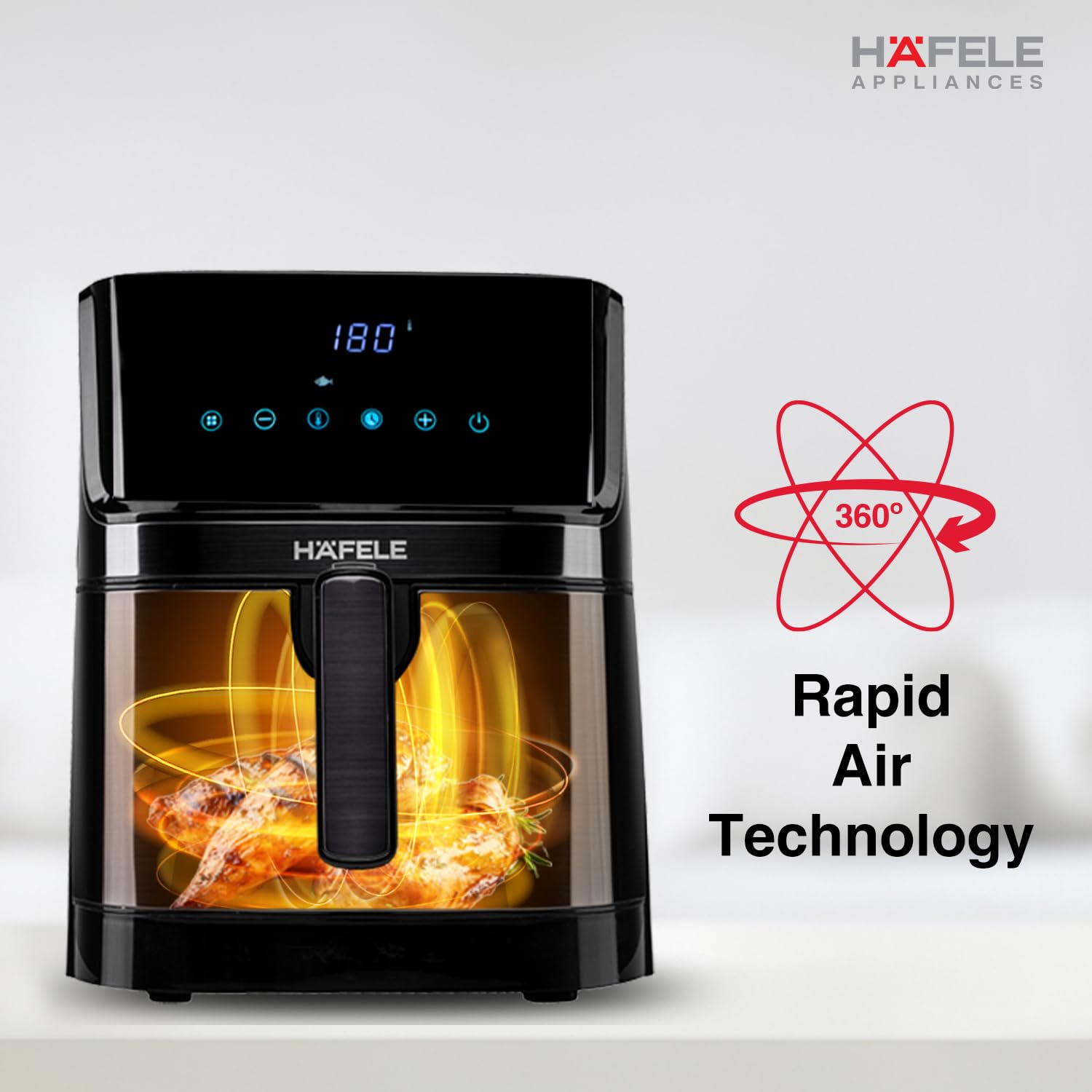 Front view of Hafele NOIL Air Fryer