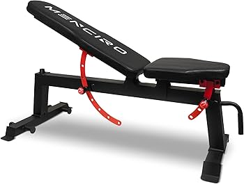Amazon | MENCIRO トレーニングベンチ インクラインベンチ 可変式