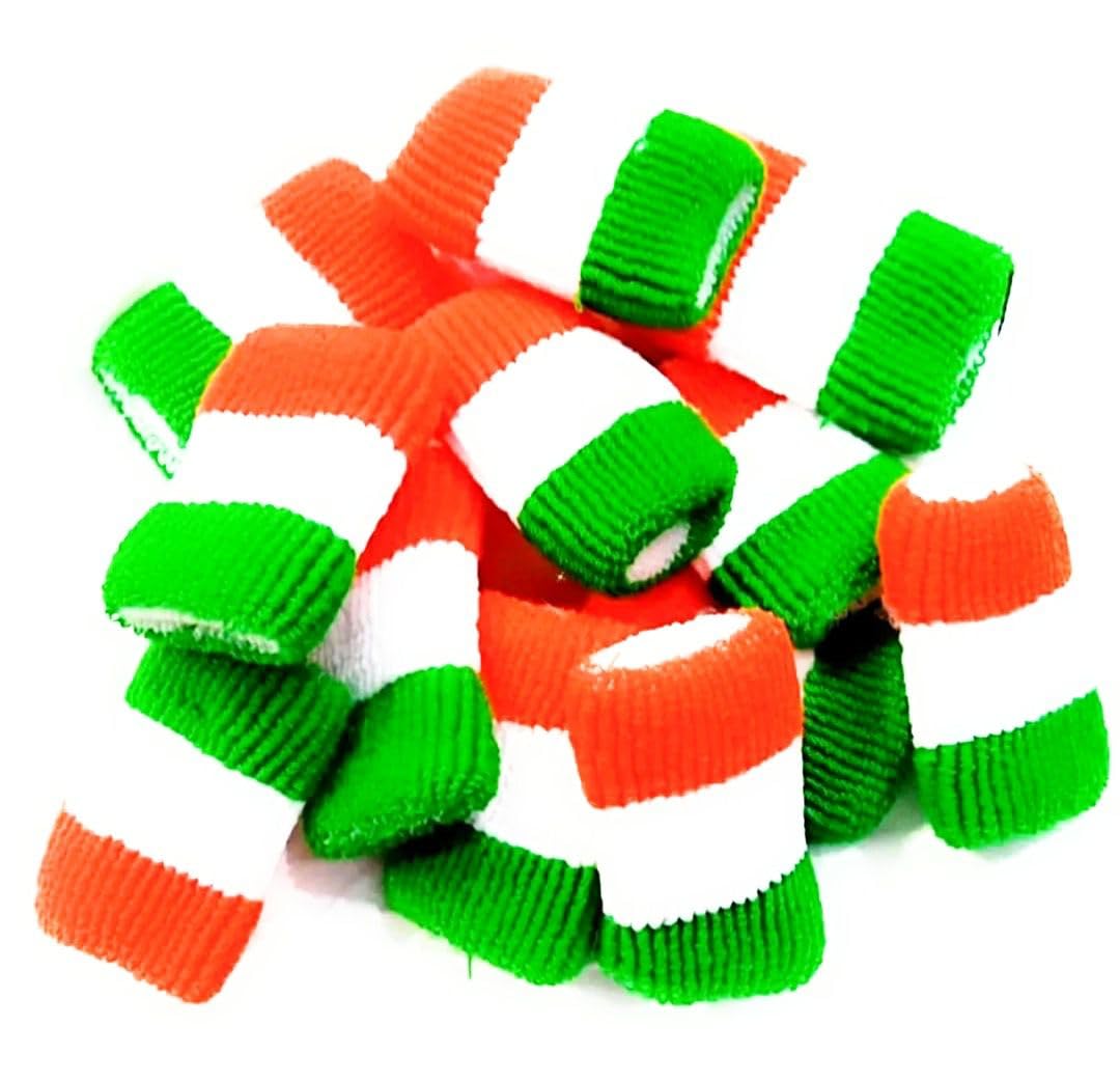 PARTISH Wrist Band l Hand Band For Boys And Girls Pack Of 12 (Tricolour) (B0CFG3C9HK) Amazon Price History, Amazon Price Tracker