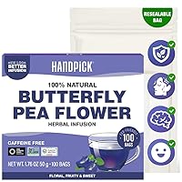 Vista 37 de HANDPICK, Bolsitas de té de menta, bolsitas de té ecológicas - 100 unidades Sin cafeína, sin OMG Sabor a menta, fresco y refrescante Directo