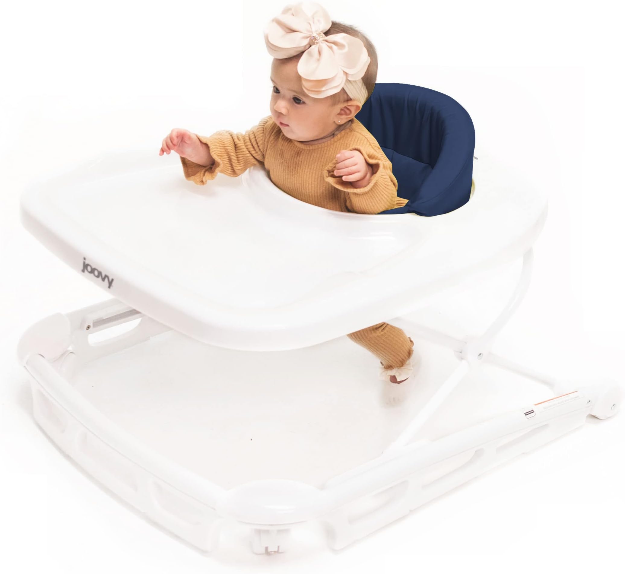 Joovy Spoon Baby Walker & Activity Center, Extra-Large Tray, Blueberry | Joovy Spoon Baby Walker & Activity Center, Extra-Large Tray, Blueberry