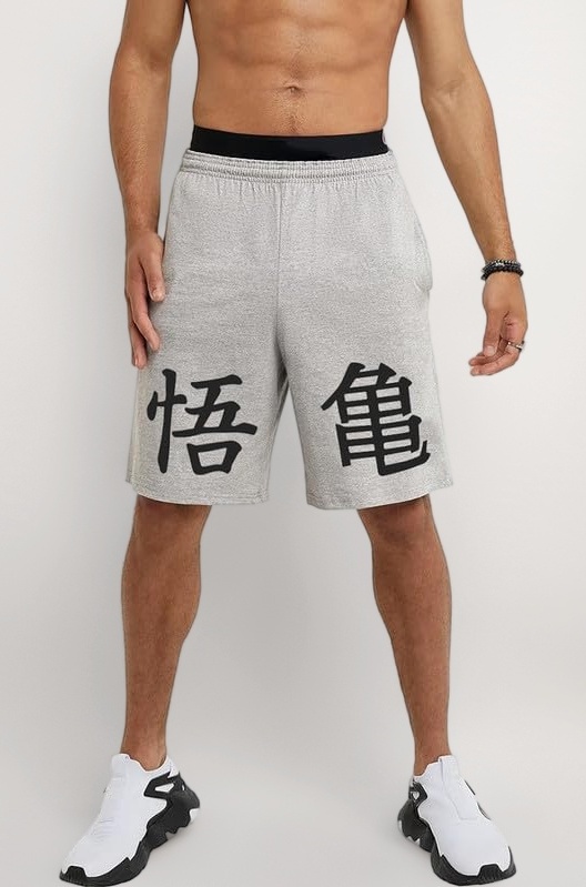 Men's Casual Cotton All Season Graphic Regular Shorts, Workout Shorts, Elastic Waist Running Shorts with Pockets