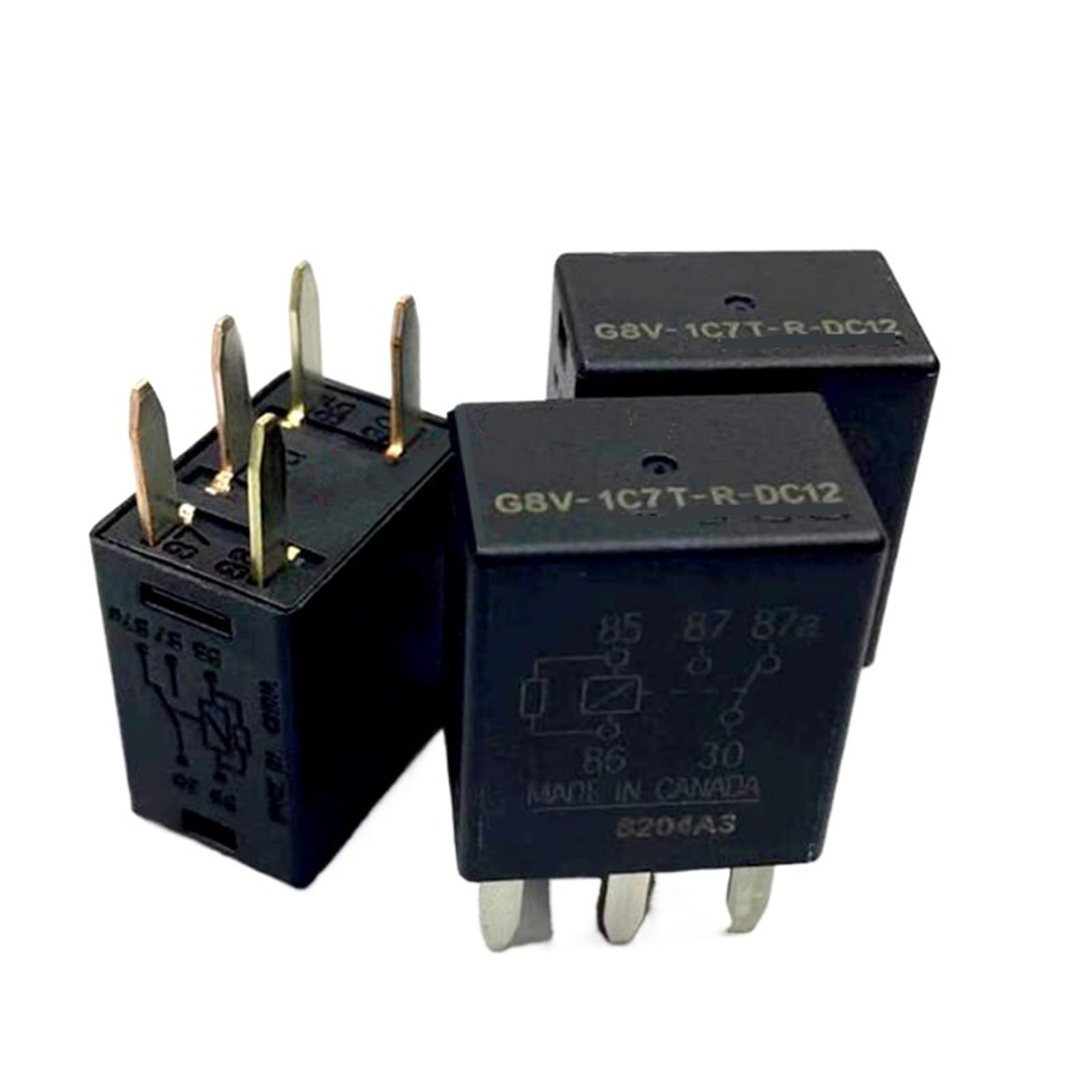 Relais 12V pour bateau G8V-1C7T-R-DC12 évite les pannes
