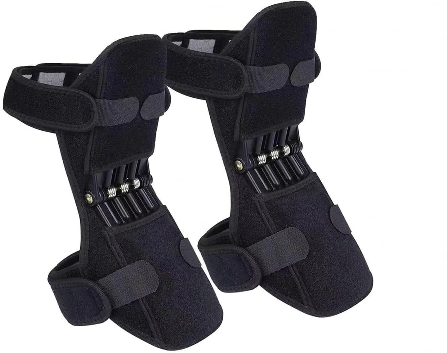 Y&D Joint Support Knee Pads (Upgrade) - Power Lift Knee Stabilizer Pads - Powerful Rebound Spring Force Knee Protection Booster - Joint Pain Relief Knee Brace for Climbing, Squat, Exercising