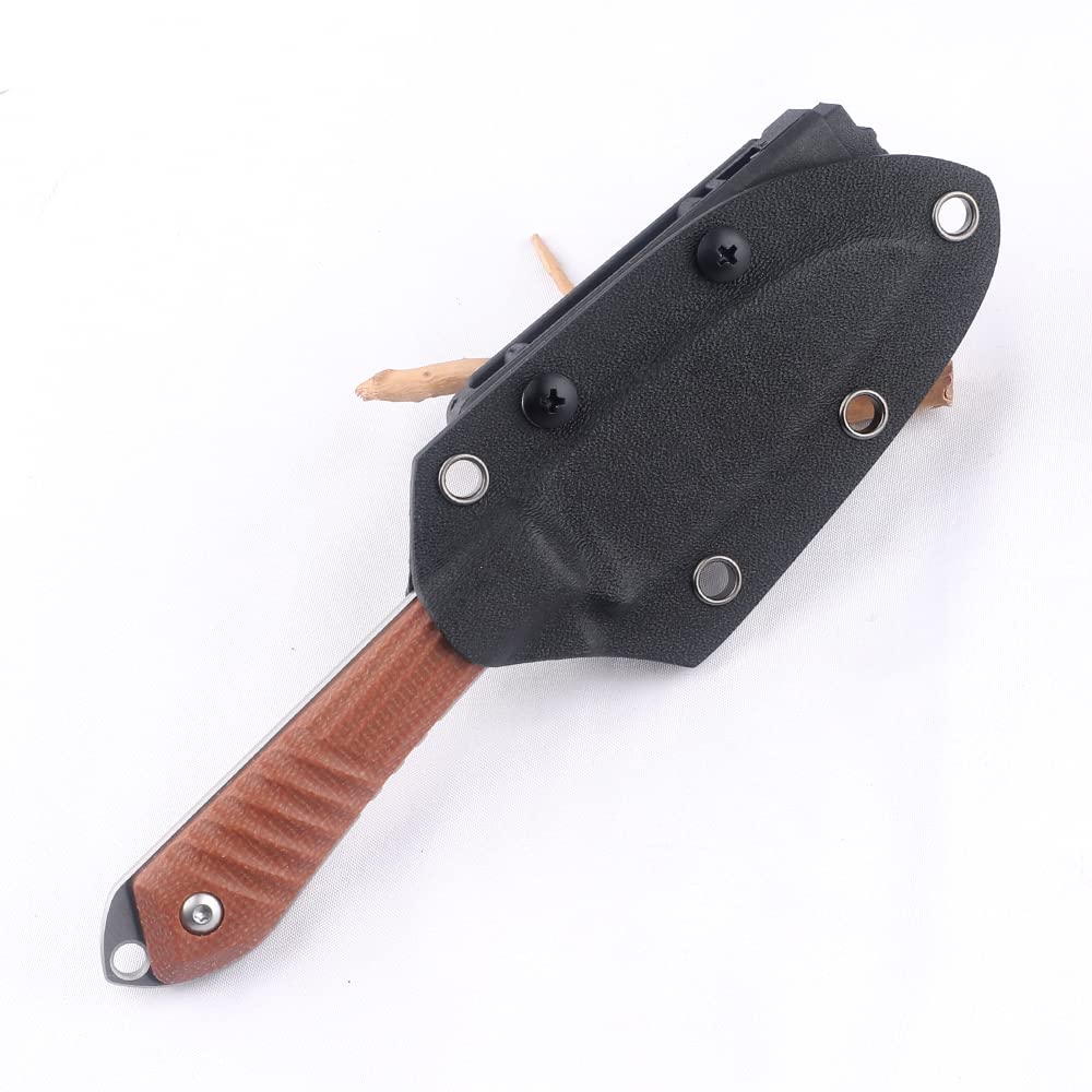 Generisch Festes Klingenmesser 14C28N Stahlklinge, Fiberflex Griff Jagdmesser, verwendet für Camping Jagdsurvival EDC Werkzeugmesser