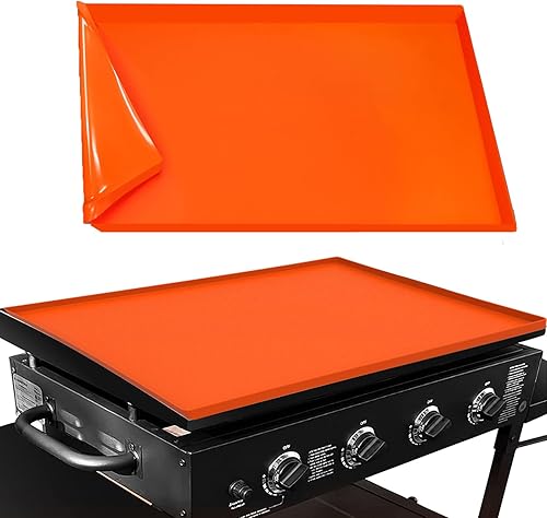 Tapete para parrilla Blackstone de 36 pulgadas, 28 pulgadas, 22 pulgadas, reutilizable, de grado alimenticio, cubierta de silicona para Blackstone,