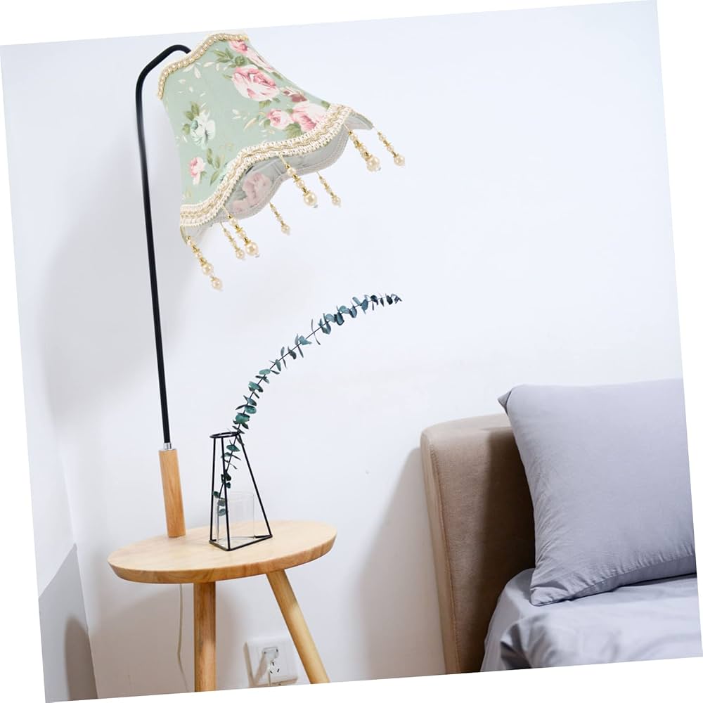 Amazon.co.jp: FRCOLOR ジャカード ランプシェード 傘のみ 布製