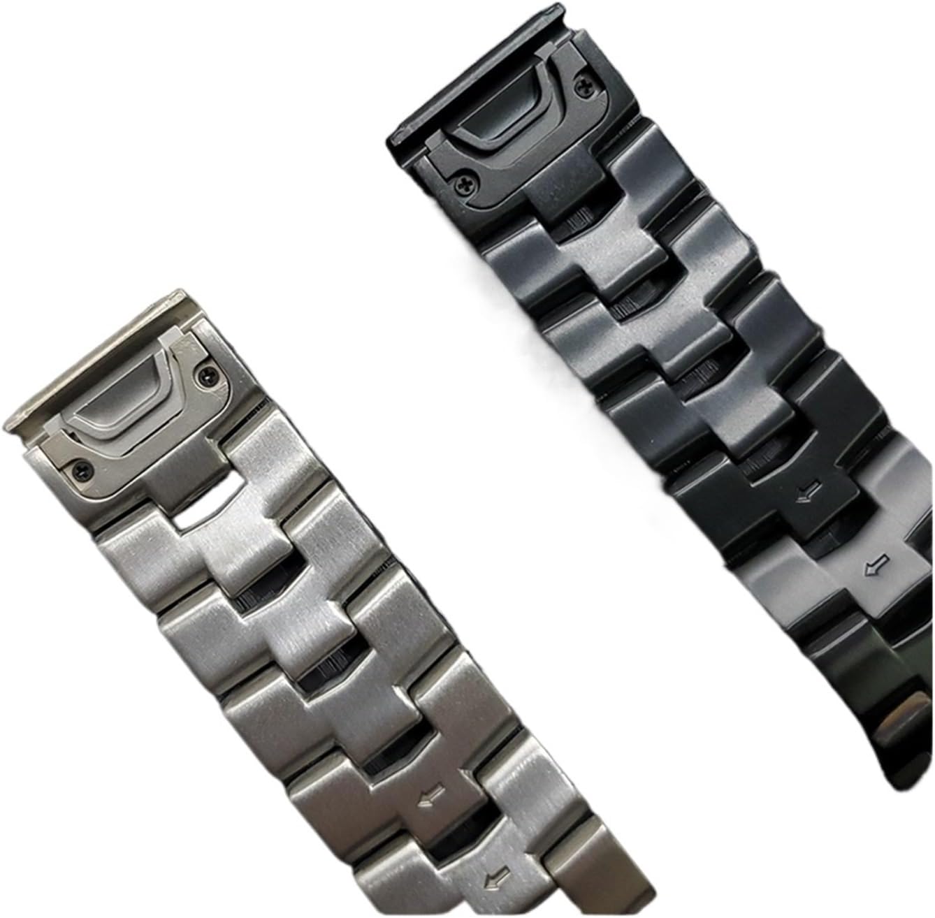 [かど] YingYou クイックフィットチタン合金+ステンレススチール製腕時計フィットPROF PRO 5 5Xプラスストラップバ