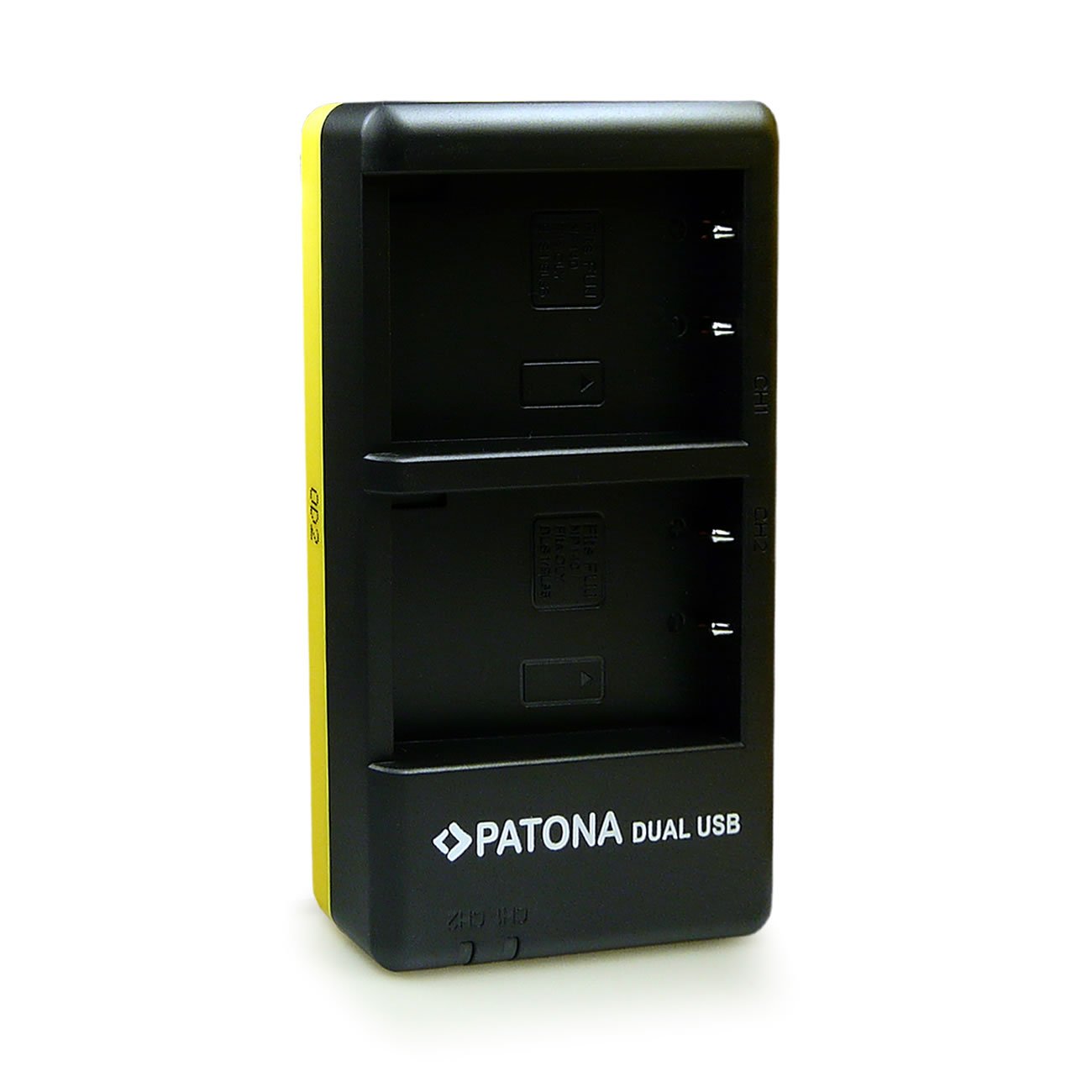 PATONA 1948 Dual Ładowarka USB do akumulatora Olympus BLS-5 BLS-50 BLS-1 | Kompaktowa ładowarka podróżna do E-450, OMD E-M10, Stylus 1, E-PL5, E-PL6, E-PL7, E-PL8, E-PL9, E-PL10