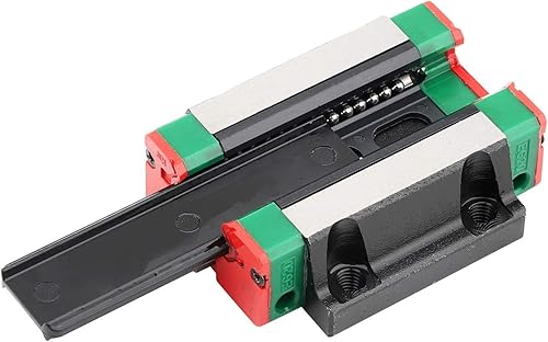 Miniatura 3 de Mssoomm - Riel guía lineal cuadrado EGW20-25.59 pulgadas  25.591in + 2 piezas EGW20 CA bloque deslizante de brida para máquina CNC y proyecto de