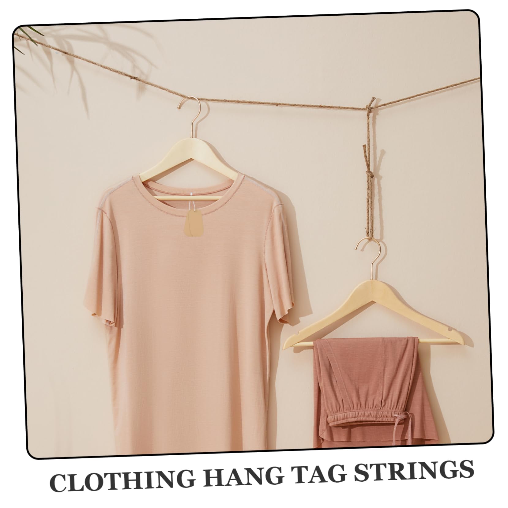 Attache Etiquette Vetement - Fils De Pour Étiquettes Suspendues - Plastique PP - Blanc - Beaux-Arts Et Loisirs Créatifs