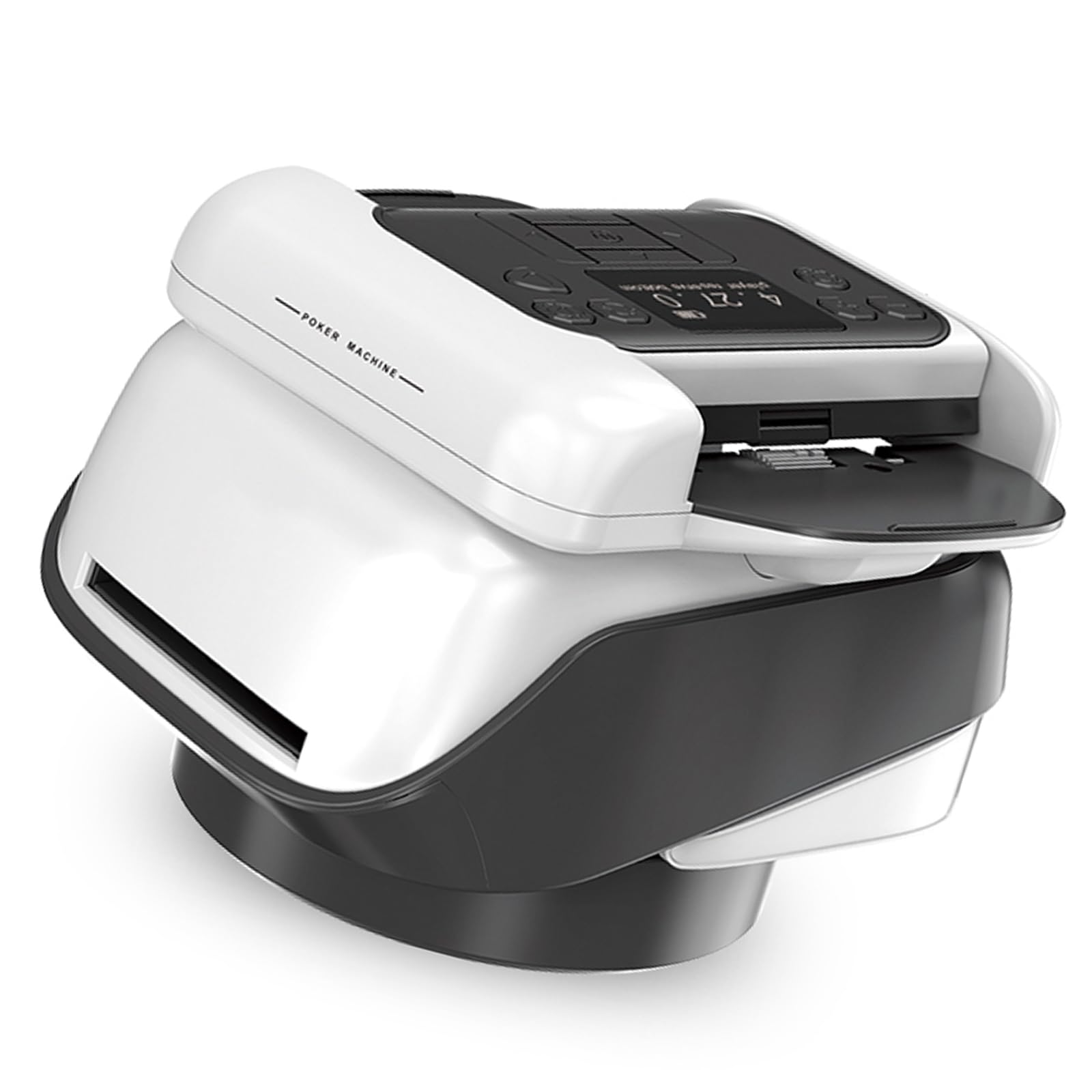 2 in 1 Shufflers elettrico Card e rivenditore 360 gradi rotante | 2 in 1 Shuffler automatici della carta da 360 gradi, commerciante di carte e macchina di mescolamento ricaricabili