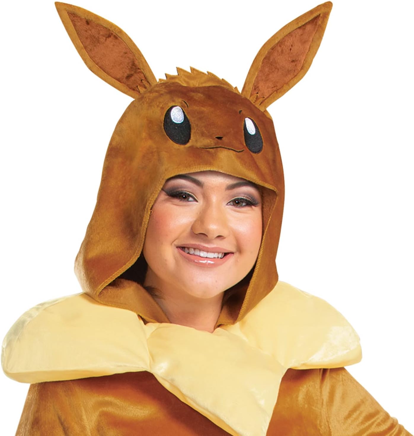 Eevee Costume, Official Pokemon Deluxe Adult Costume and Headpiece - Image 4