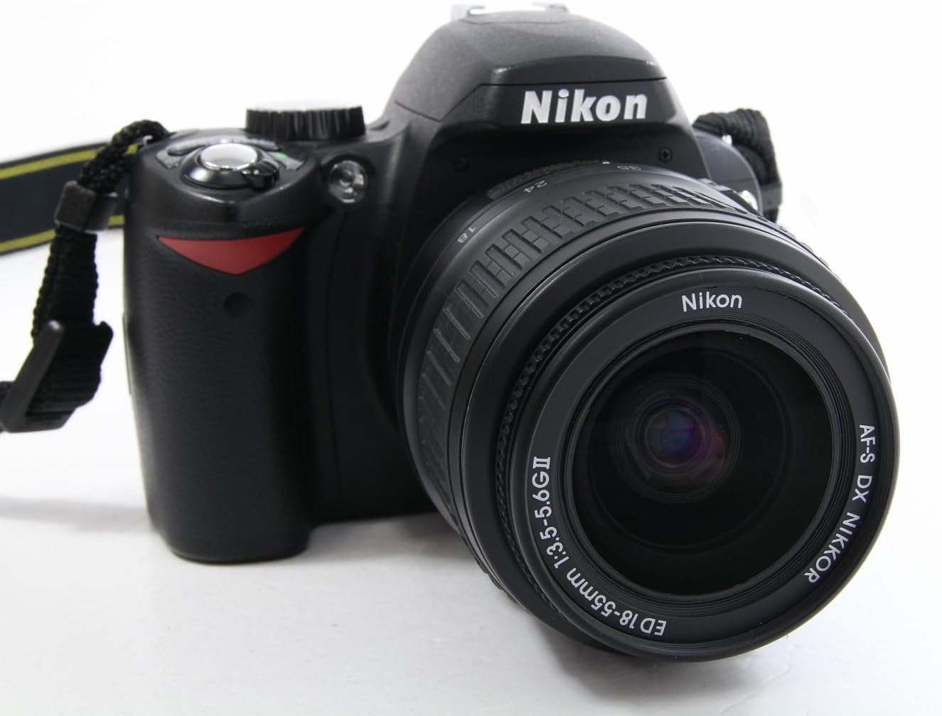 Nikon D60 SLR-Digitalkamera Kit inkl. 18-55II 1:3,5-5,6G Objektiv ...