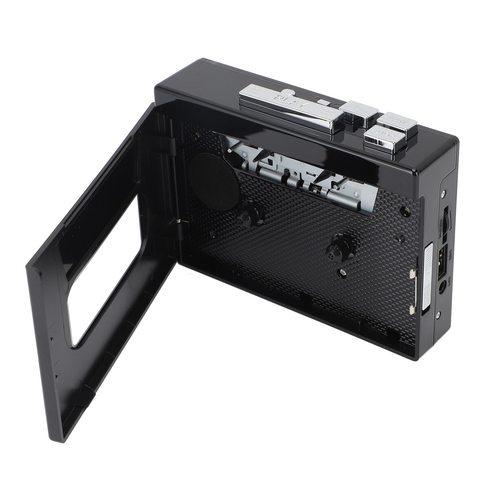 Haofy Lettore di Cassette Portatile con Auricolari Stereo, Registrazione MP3 USB per Musica Nostalgica, Corse in Auto, Convertire le Cassette in Digitale (B)