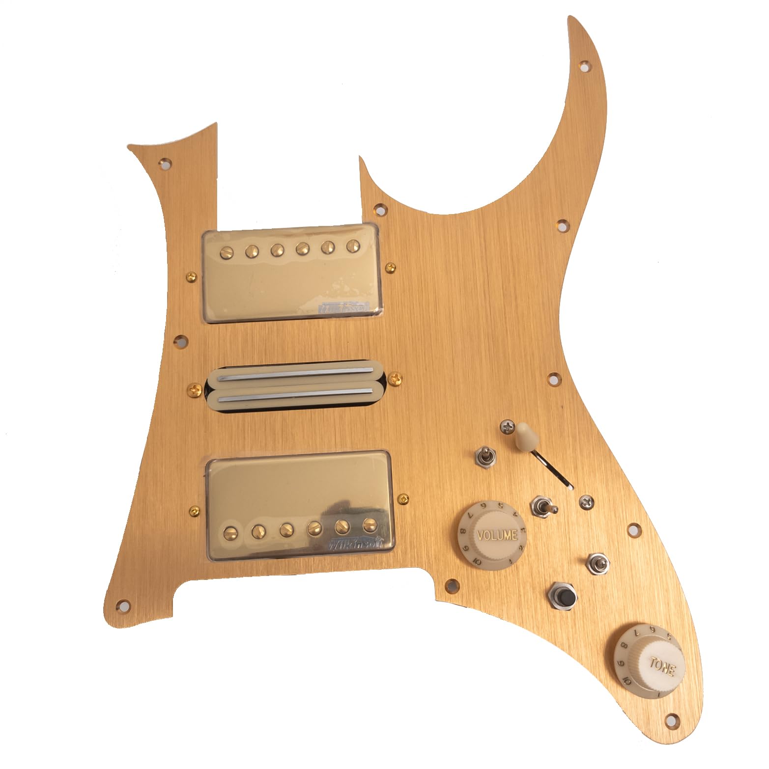 Amazon | Ibanez RG Guitar プリワイヤードピックガード、ブラッシュド