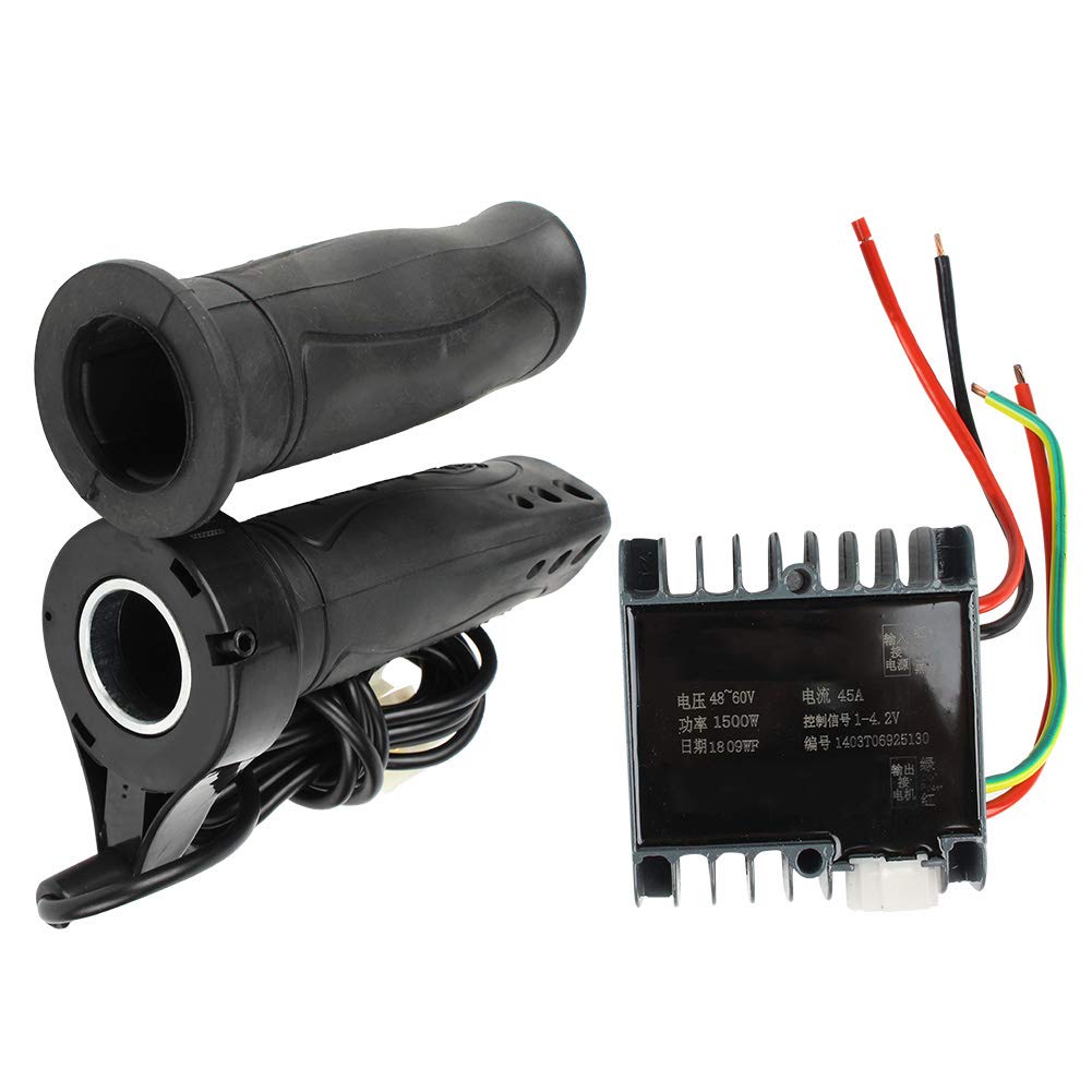 VGEBY 48-60V 1500W Electric Controller, Motor Brushed Controller Box Scooter Tricycle Controller Electric Conversion Accessories 48V Brushless Motor Kit 72 Volt Brushed Motor