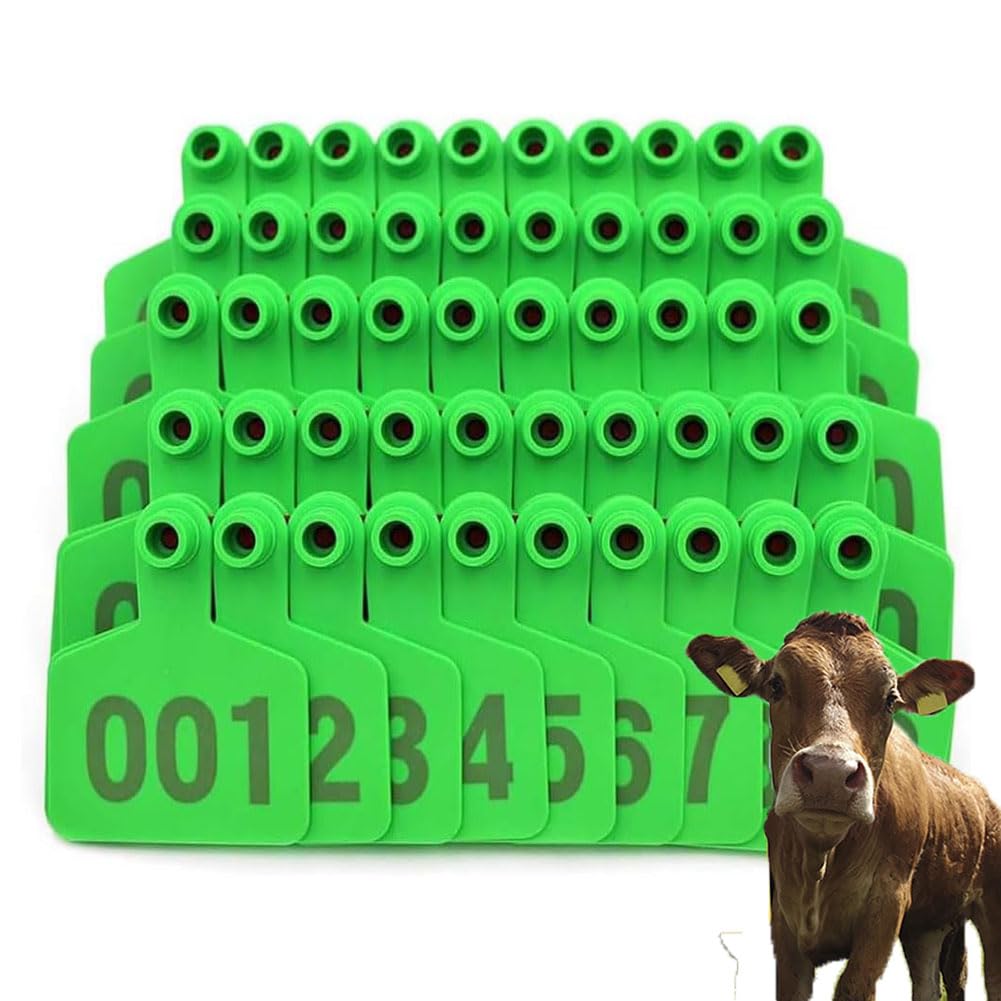 Marchi auricolari for l'identificazione degli animali in PE