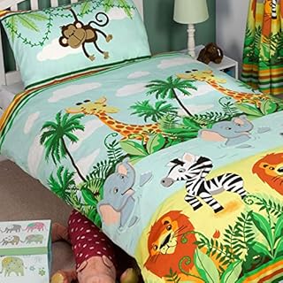 Jungle-Tastic Junior Duvet Cover and Pillowcase Set