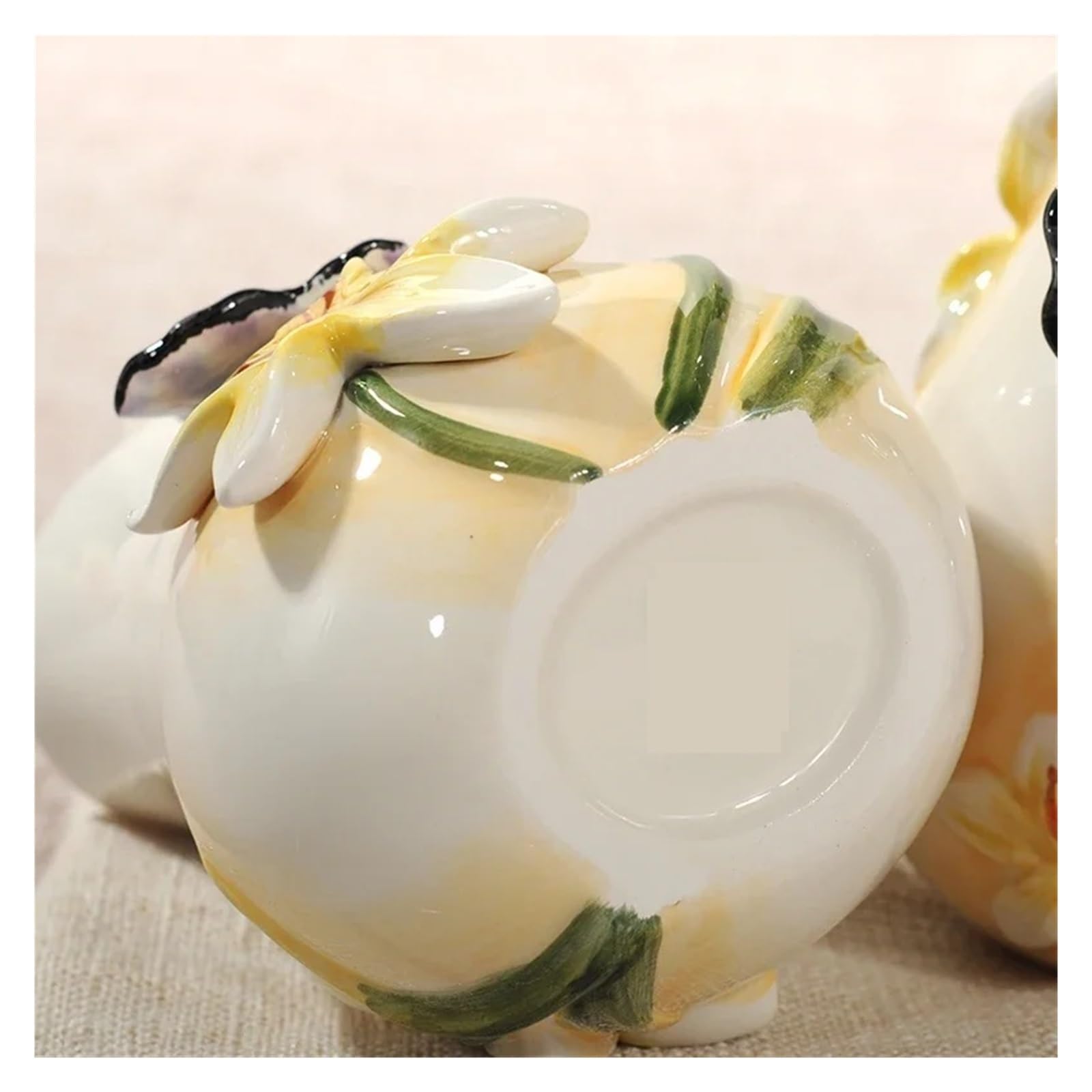 Manguera De Ducha Accesorios de baño Juego lavado Butterfly Vaso tocador for el hogar(5pcs)