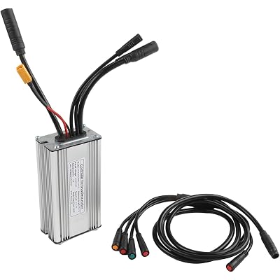 Electric Bike Controller 36V 48V 25A Brushless Motor Speed Controller 750W Aluminum Housing With 1T5 Cable Compatible for KT Display Components