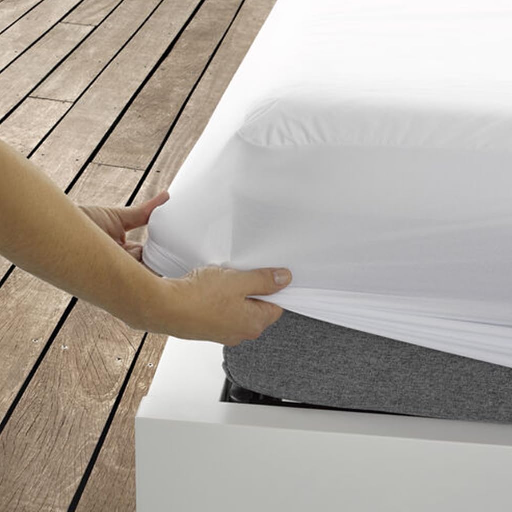 Protect-A-Bed, Rayon Made from Bamboo Waterproof Mattress Protector, Breathable, Noiseless, and Washable, Queen