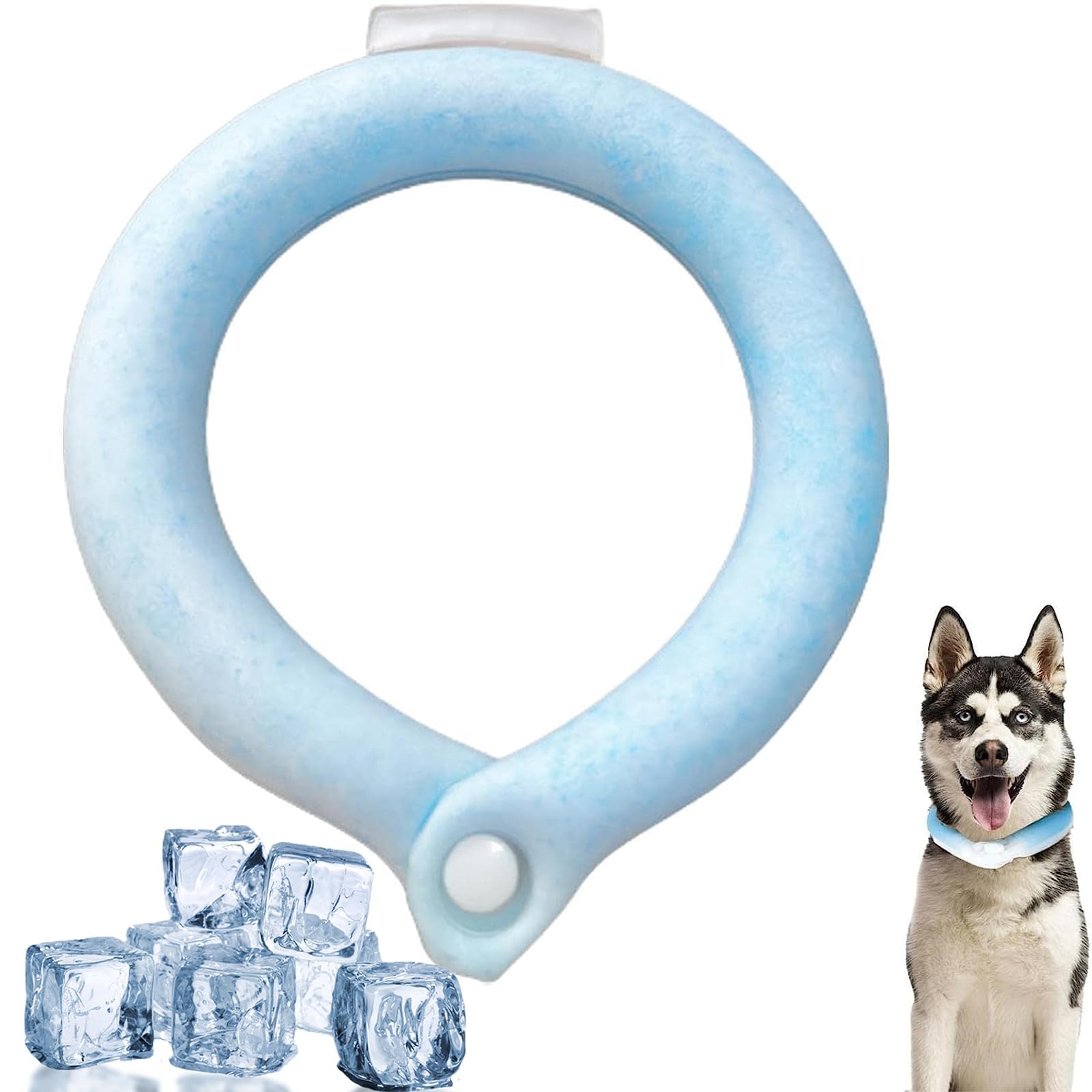 Amazon | 2024新 クールリング ひんやり 冷感 ネッククーラー 犬 首元