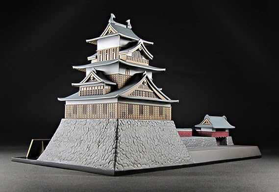 Plum Castle Collection: Suwa Takashima Castle Plastic Model Kit