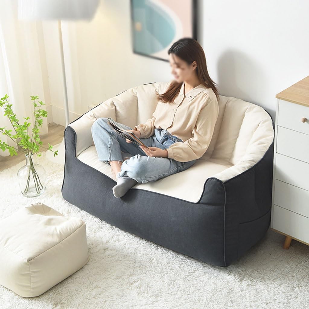 ULTRAWAVE Canapé pour Le Salon Chaise paresseuse Moderne, canapé de Lecture de Loisirs, Double canapé Paresseux, adapté au Salon, à la Chambre à Coucher et à l'appartement Canapé