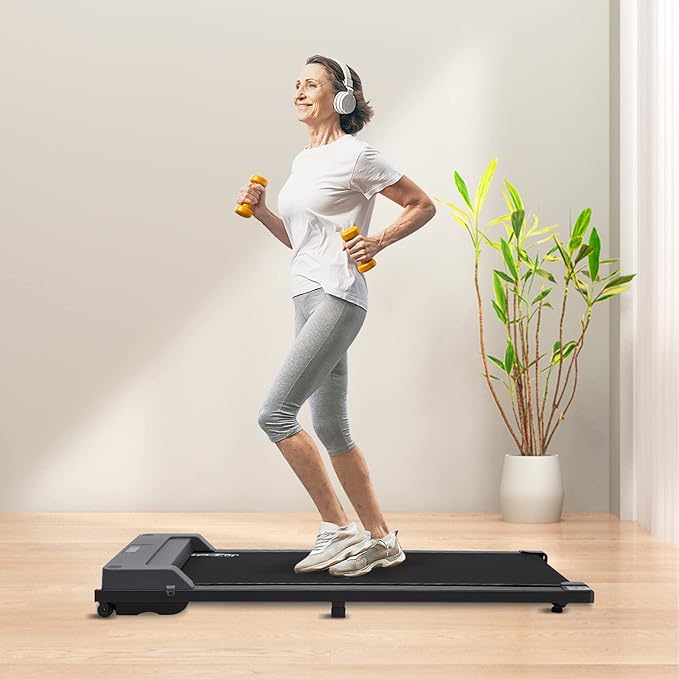 Walking Pad Treadmill, Cinta para Caminar Bajo Escritorio 1.0HP miniatura 7