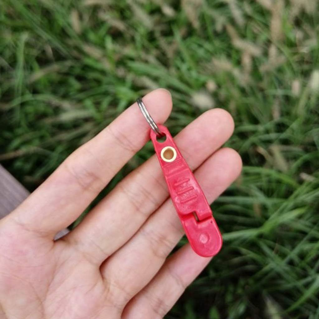 10pcs Fishing Line Clips with O Shaped Rings Snap Weight Release Clip for Offshore Fishing Planer Board Kite Heavy Tension Snap Release Clip Downriggers Outrigger Release Clips -Black
