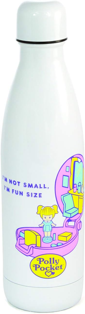 Seven20 Polly Pocket Fun Size 18oz Stainless Steel Water Bottle
