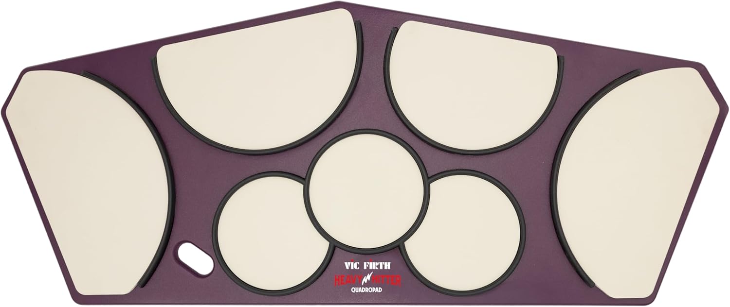 Vic Firth Heavy Hitter Quadropad with Rims, Small (HHPQSR)