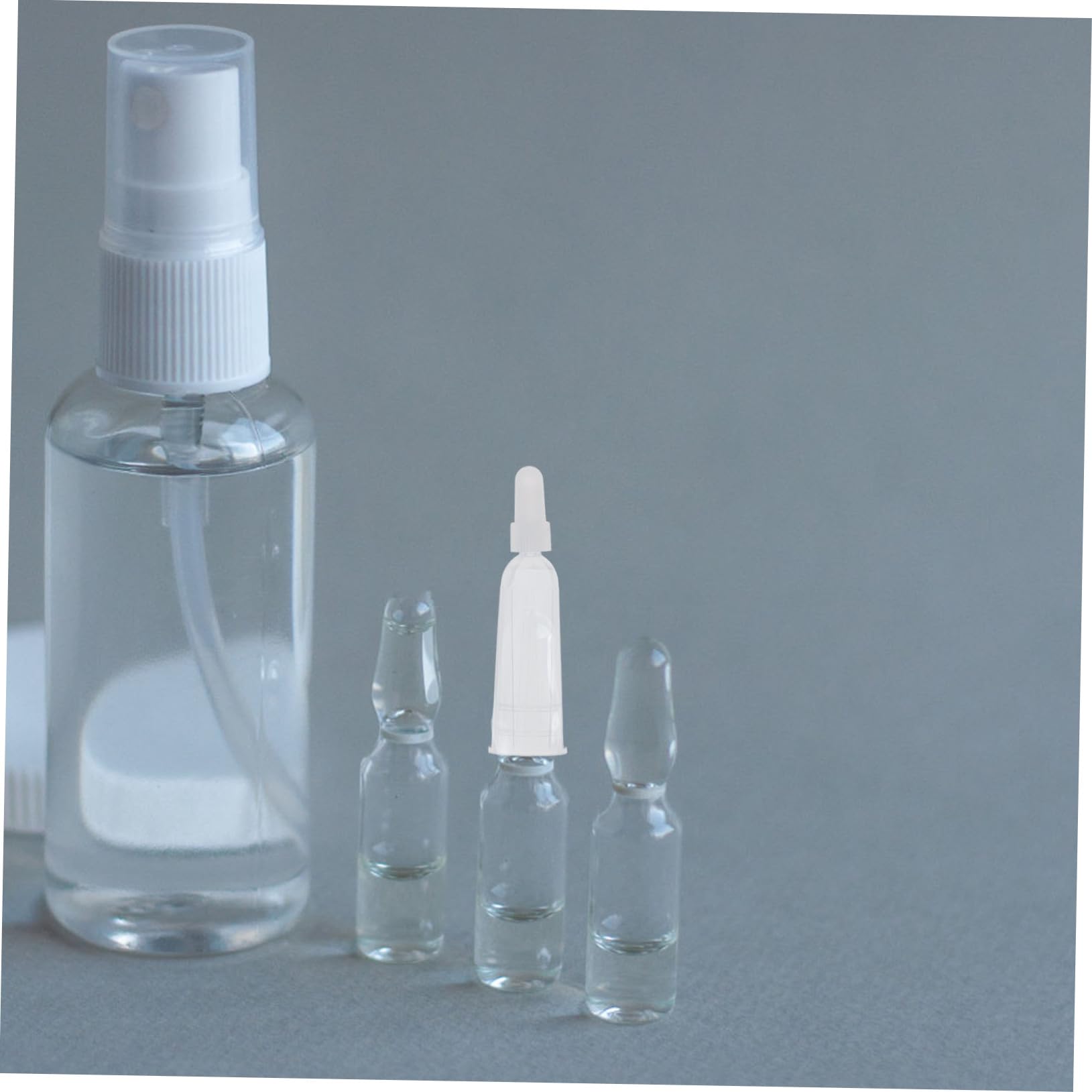 Apribottiglie Per Fiale 2Ml Trasparente Tpe Leggero Portatile Protezione Dita Contagocce Dosatore