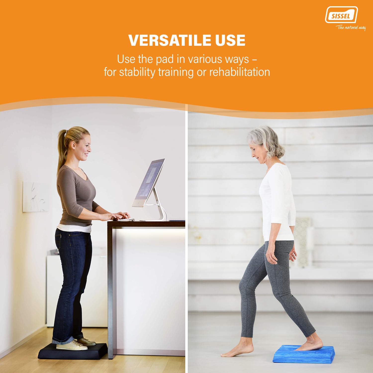 Sissel Balancefit niebieski