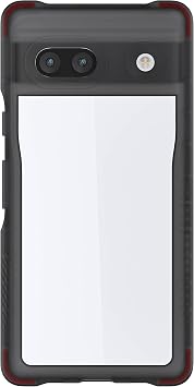 Ghostek COVERT Google Pixel 7 a Case Clear مع تصميم نحيف للغاية ومصد قبضة غير قابل للانزلاق يدعم أغطية الهاتف الواقية من الصدمات للشحن اللاسلكي المصممة لعام 2023 Google Pixel 7a 6.1" Smoke