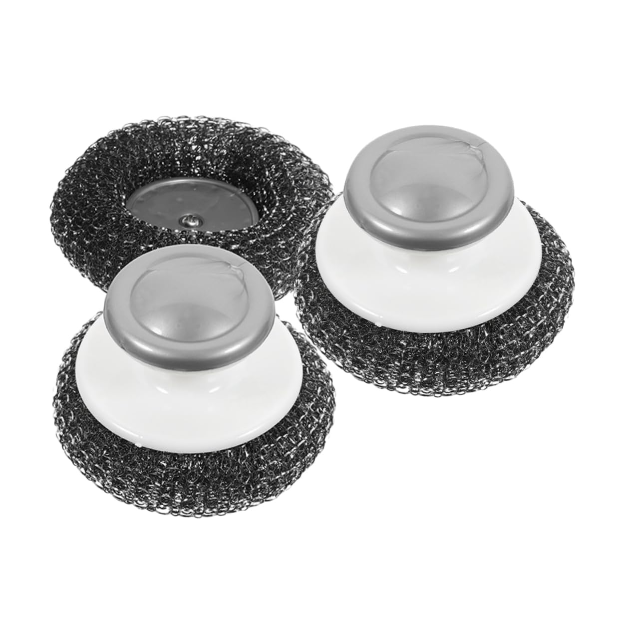 Ciieeo 5 Sätze Spülbürste Kitchen Brush Küchenschwamm Steel Wire Brush Geschirrspülerzubehör Topfreinigungsbürste Bürste Zum Geschirrspülen Topfreinigungskugel Stahldraht 3 Stück * 5