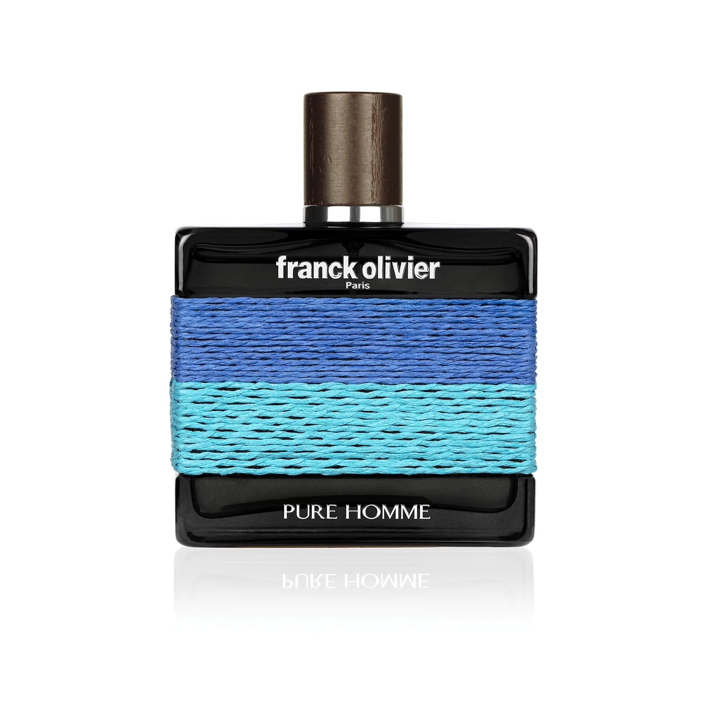 FRANCK OLIVIER PARIS - Pure Homme - Eau de Toilette Homme - Parfum Boisé, Hespéridé - Notes de Mandarine, Gingembre, Accord Marin, Cèdre - Frais & Intemporel - Fabriqué en France - 100 ml